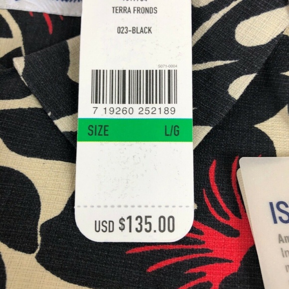 Tommy Bahama Terra Fronds Mens Butterfly Shirt - Picture 5 of 7